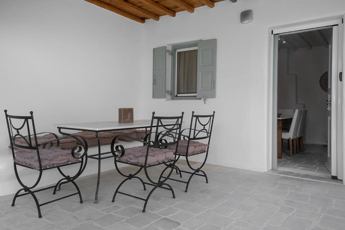 Mykonian Style W Shared Pool Houses & Nighttime Security Guard Ornos  Bagian luar foto